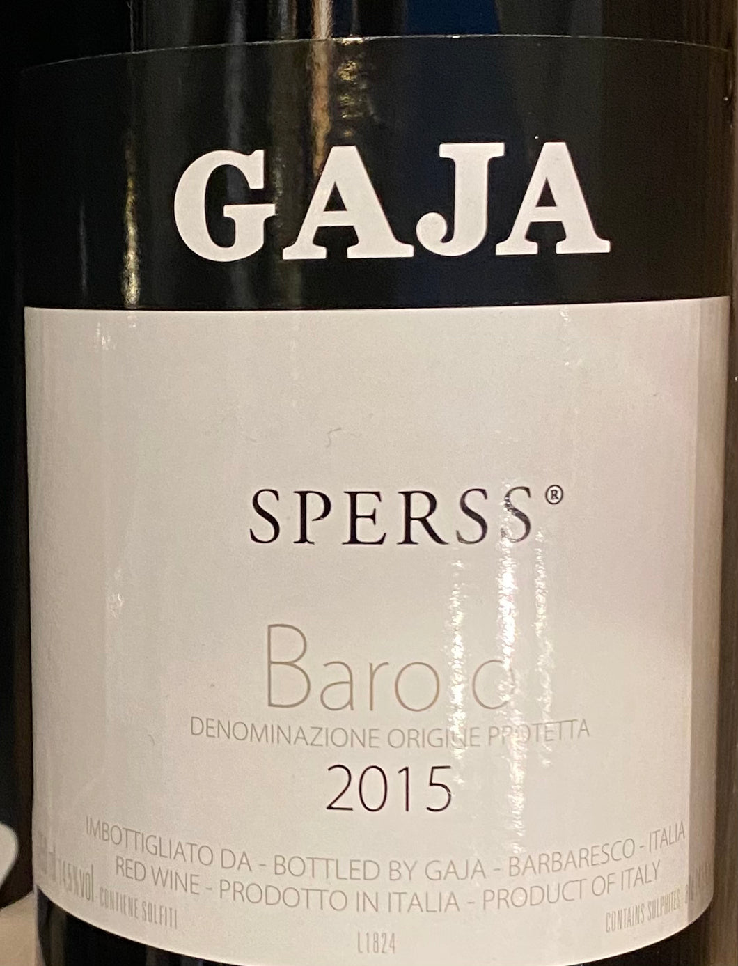 Gaja Sperss Barolo DOCG 2015 - 0,75 Ltr.